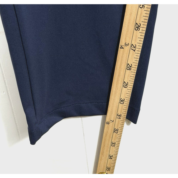 Rhone Pants Mens 34x31 Navy Blue Commuter Slim Fit Performance Chino 100036 - Picture 6 of 16